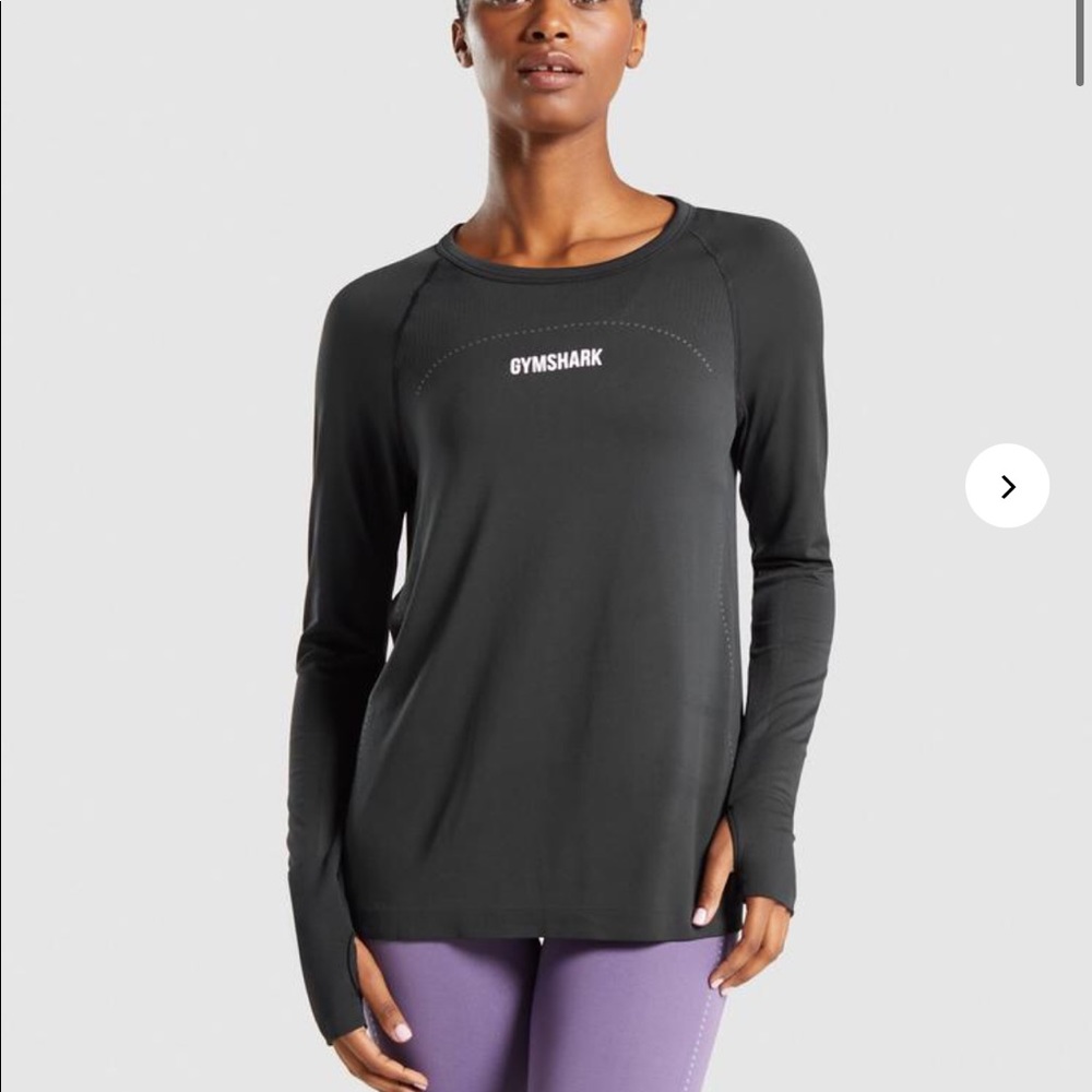 GYMSHARK LIGHTWEIGHT SEAMLESS LONG SLEEVE TOP